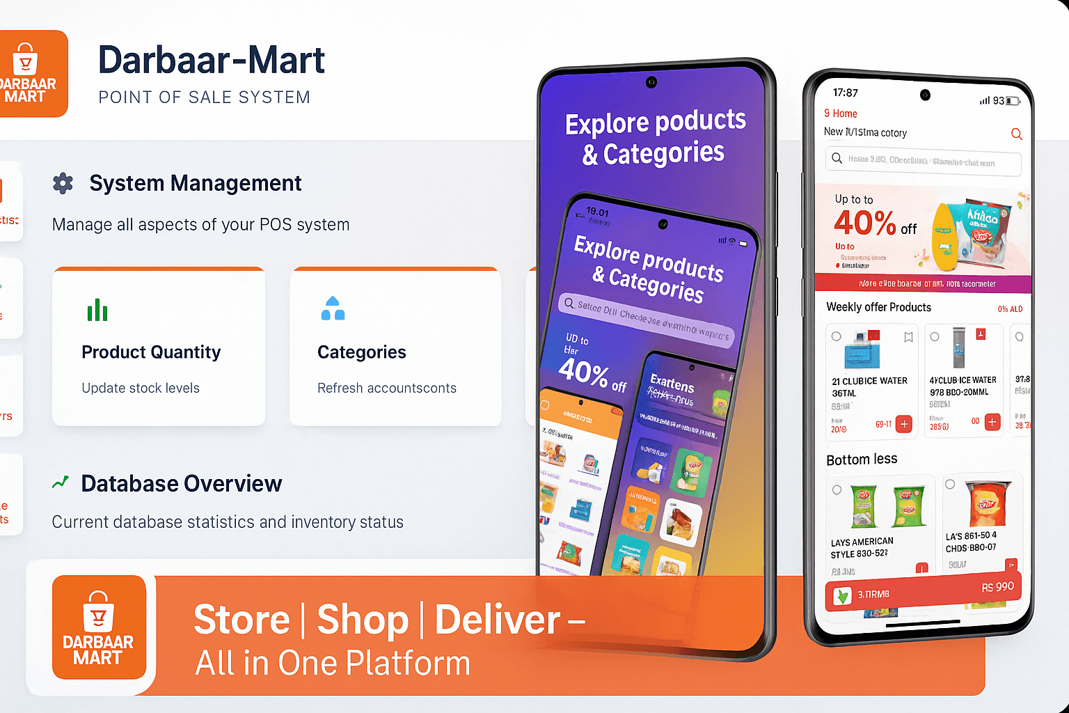 Darbaar-Mart Grocery Platform